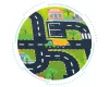 Schaumstoff-Schwamm-Puzzle Teppich Teppich Stadt Straßen