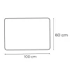 Ada 100 Spiegel mit LED-Beleuchtung