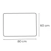 Ada 80 Spiegel mit LED-Beleuchtung