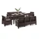 Korfu Love max duo Gartenmöbelset mit Futura Tisch