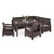 Korfu Relax duo Gartenmöbelset mit Futura Tisch