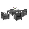 Duo-Gartenmöbel-Set Korfu mit Futura-Tisch