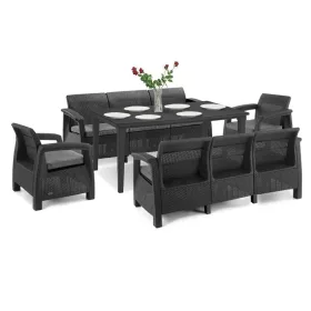 Korfu Love max duo Gartenmöbelset mit Futura Tisch