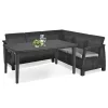 Korfu Relax Gartenmöbelset mit Futura Tisch