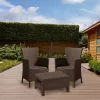 Corowa Balkon-Gartenmöbel-Set