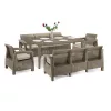 Korfu Love max duo Gartenmöbelset mit Futura Tisch