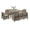 Korfu Love max duo Gartenmöbelset mit Futura Tisch