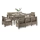 Korfu Love max duo Gartenmöbelset mit Futura Tisch
