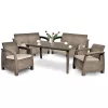 Duo-Gartenmöbelset Korfu Fiesta II mit Futura-Tisch