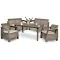 Duo-Gartenmöbelset Korfu Fiesta II mit Futura-Tisch