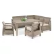Korfu Relax duo Gartenmöbelset mit Futura Tisch