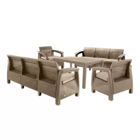 Korfu Love max duo Gartenmöbelset mit Melodietisch