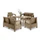 Korfu Fiesta II Duo Gartenmöbelset mit Melodietisch