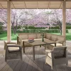 Korfu Relax duo Gartenmöbelset mit Melodietisch