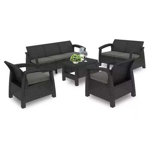 Korfu max set gartenmöbel set