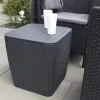 Luzon Kunststoff-Gartentisch