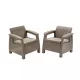 Korfu duo set Sessel