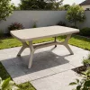 Baltimore Kunststoff-Gartentisch