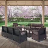Korfu Love max duo Gartenmöbelset mit Melodietisch