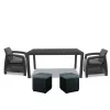 Korfu duo cube gartenmöbel set