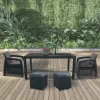Korfu duo cube gartenmöbel set