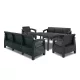 Korfu Love max duo Gartenmöbelset mit Melodietisch