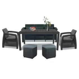 Korfu Love max duo Würfel-Gartenmöbel-Set