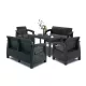 Korfu Fiesta II Duo Gartenmöbelset mit Melodietisch