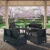 Korfu Fiesta II Duo Gartenmöbelset mit Melodietisch