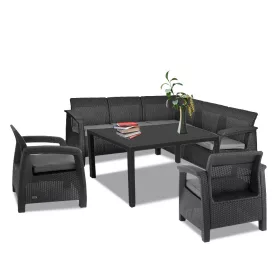Korfu Relax duo Gartenmöbelset mit Melodietisch
