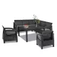 Korfu Relax duo Gartenmöbelset mit Melodietisch