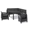 Korfu Relax duo Gartenmöbelset mit Melodietisch