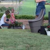 Easy go breeze Kunststoff-Gartenschubkarre 50 l