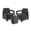 Gartenmöbelset Korfu duo mit Tisch luzon