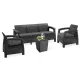 Korfu Love duo Gartenmöbelset mit luzon Tisch