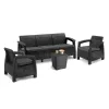 Korfu love max duo gartenmöbelset mit tisch luzon
