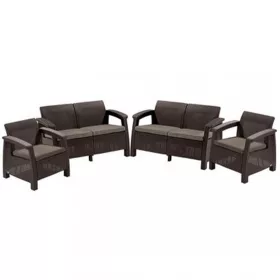 Korfu Rest Gartenmöbel Set