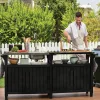 Unity Chef Gartengrilltisch aus Kunststoff