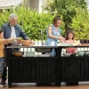Unity Chef Gartengrilltisch aus Kunststoff