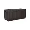 Kentwood Kunststoff-Gartenbehälter 350L braun