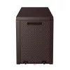 Emily 270L Kunststoff-Gartenbehälter braun