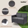 Claire VI 6-Sitzer-Gartenmöbelset mit Orlando-Tisch
