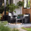 Claire Balkon Gartenmöbelset mit orlando Tisch