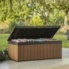 Darwin Gartenbehälter 380L braun