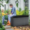 Darwin Gartenbehälter 570L graphit