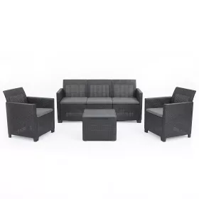 Claire 5-Sitzer-Gartenmöbelset mit Kissentisch