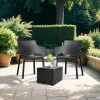 Eva Balkon-Gartenmöbel-Set mit Vigo-Tisch