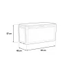 Praktische Kunststoff-Gartenbox 270 L