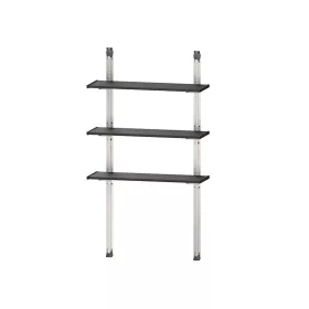 Metallregal-Set 3 Böden 100 cm
