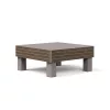 Elements Signature Tisch ohne Kissen Nussbaum